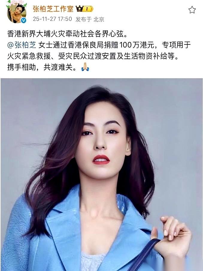 真的，看到张柏芝捐了100万，我第一反应不是“哇，明星真有钱”，而是想起了二十年