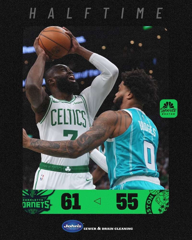 55：61落后结束半场，有过连续追分的高光时刻，但确实很多细节还没处理好，武切维