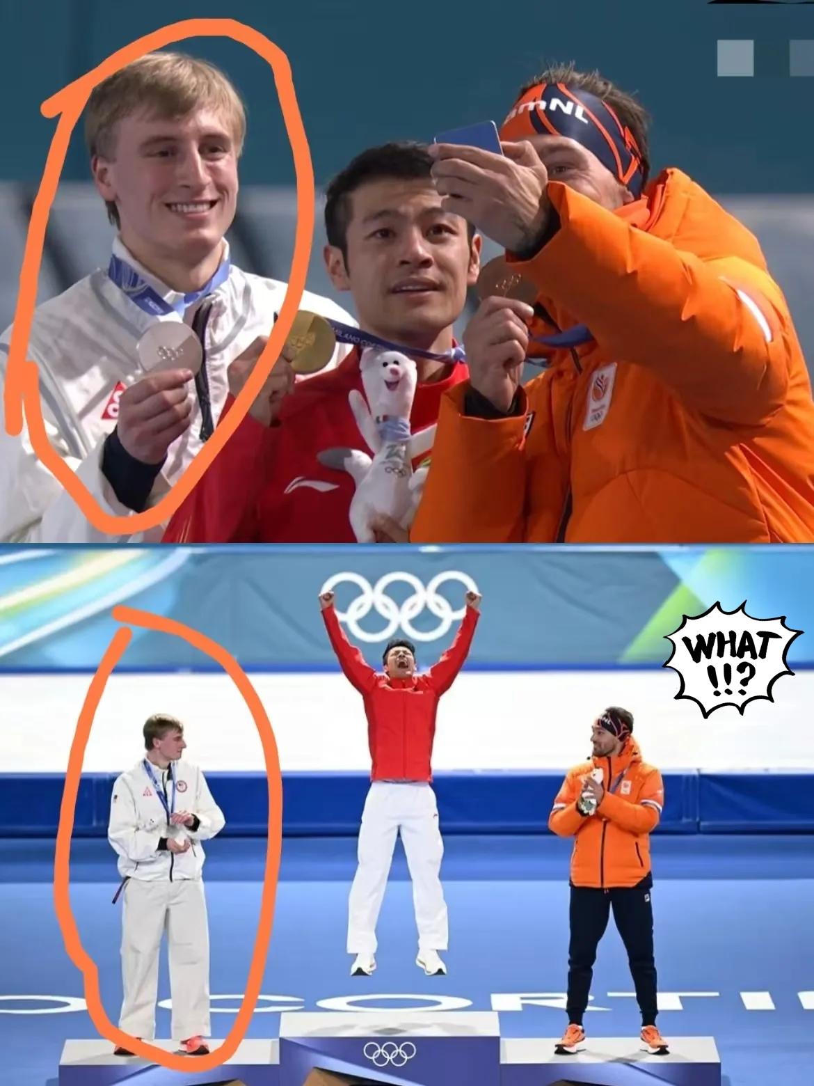 明眼人都看出来了，宁忠岩夺冠这一刻，最“懵”的不是他，而是站在C位不肯下来的美国