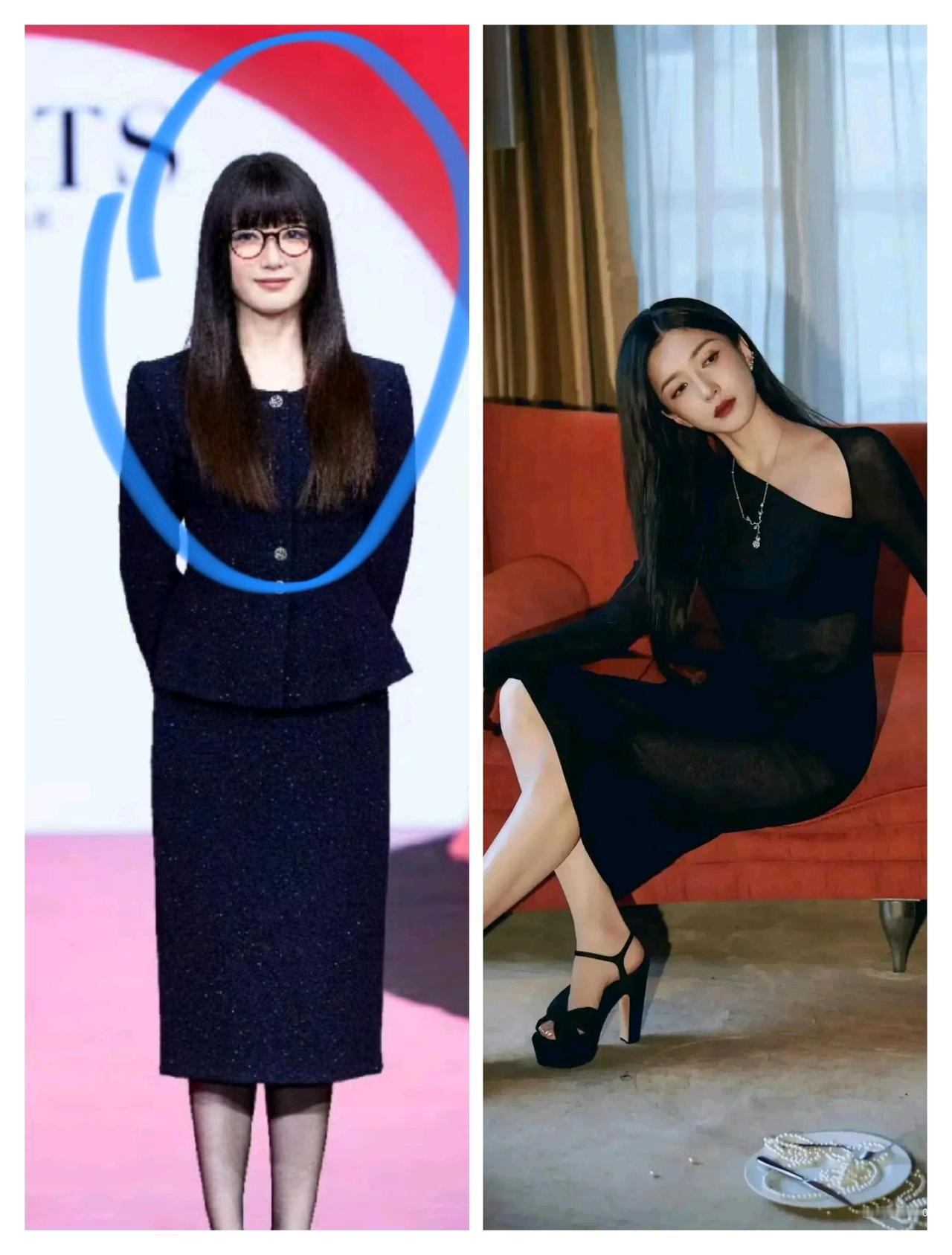 江疏影的刘海新造型，很好地证明了一件事，那就是你可以长发，也可以短发，但千