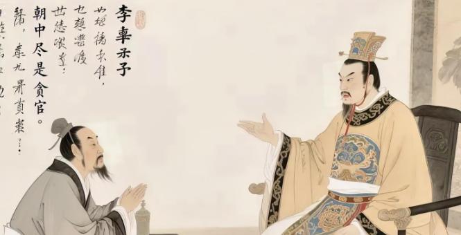 李世民问魏征：“满朝文武，谁最清廉？”魏征答：“朝中尽是贪官。”李世民大怒：“那