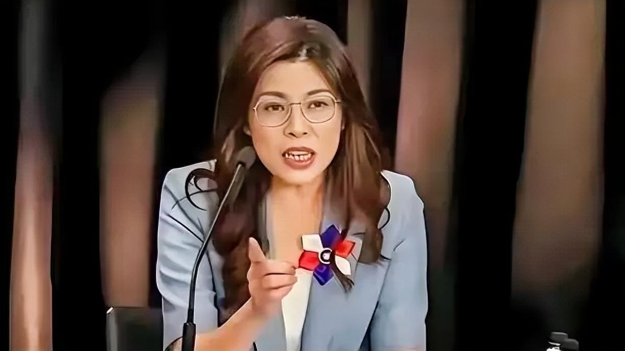 郑丽文自曝父亲是陆配，扯下台湾政坛最虚伪的遮羞布堂堂国民党主席郑丽文站在千