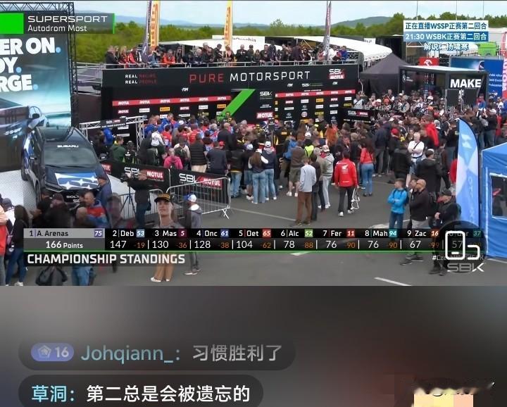 我算是看明白了，捷克站第二场比赛，所有的车手都急了。5号不想总分被超，所以很
