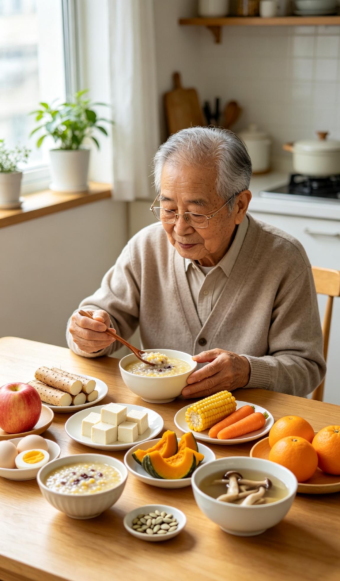 年纪大了善待身体，这16样家常食物轮换吃，比补药实在人上了年纪，不必总惦记
