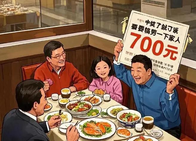 “太荒唐了！”浙江男子在公司年会上抽中10万元大奖，便带家人去吃海鲜庆祝。男子一
