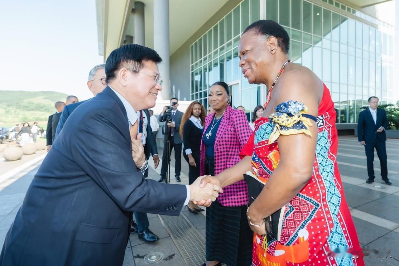 台当局高层秘密抵达非洲，包了一架飞机穿越13国领空，但还是晚了一步：没赶上！