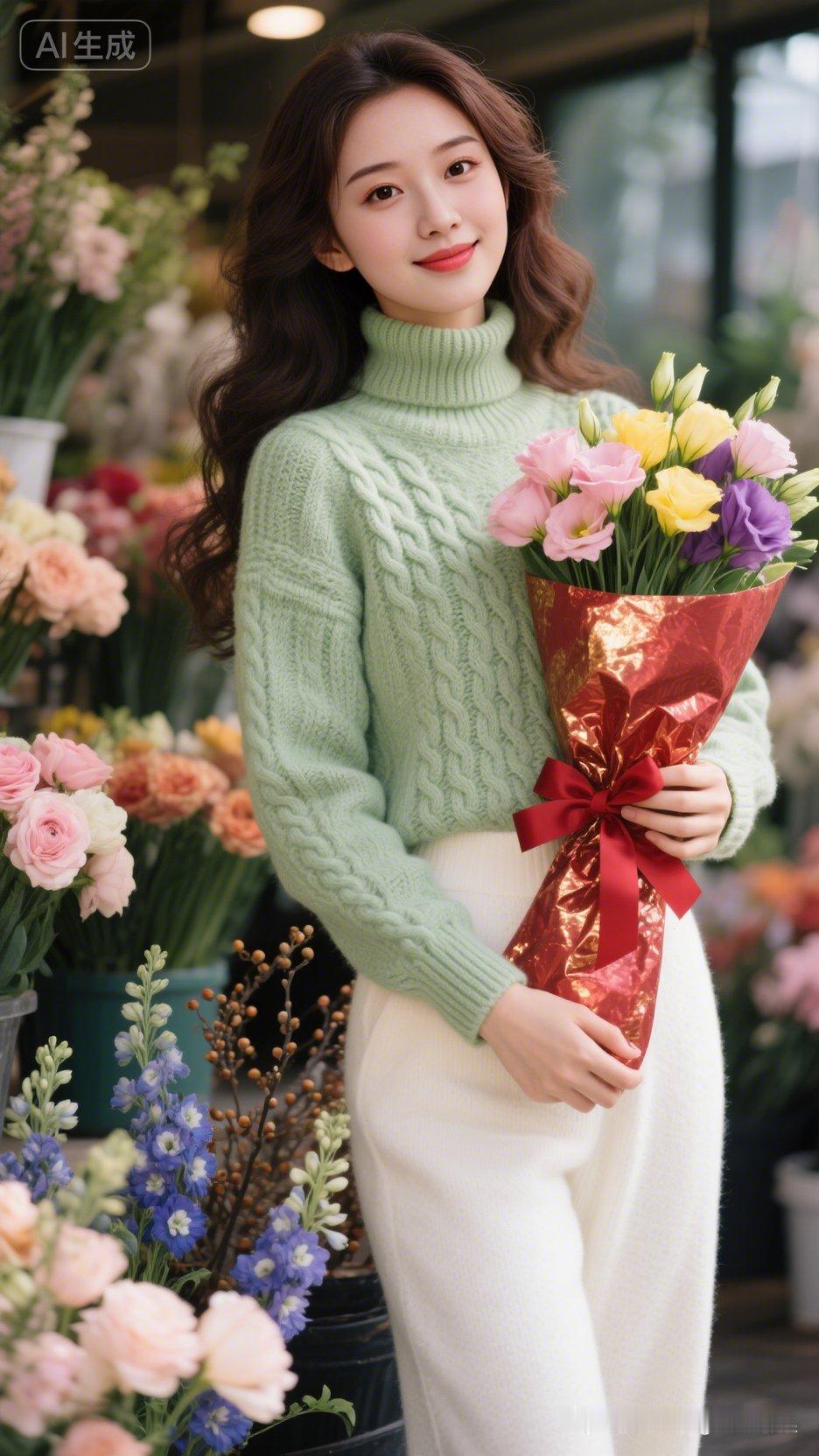 温柔甜美的花束，送给最爱的她！🌸💕