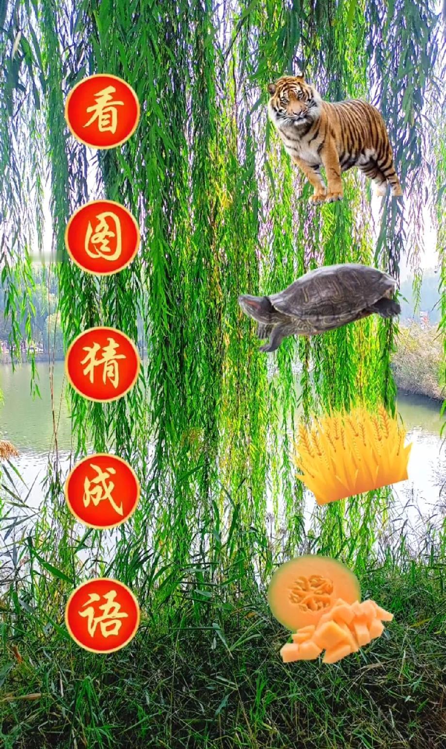 这题能难哭80%的人！老虎+乌龟+麦子+橘子，猜成语你第一反应是啥？我赌你想错了