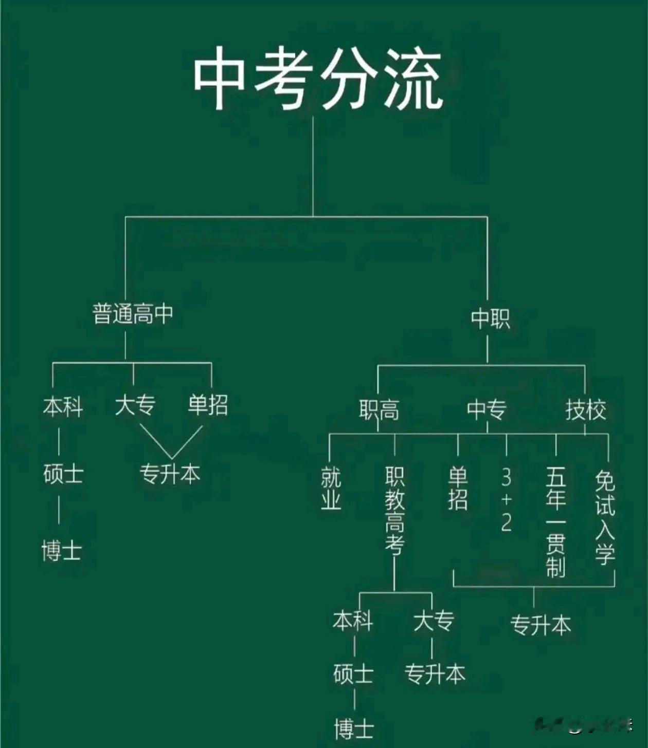 职高与普高最后的区别？