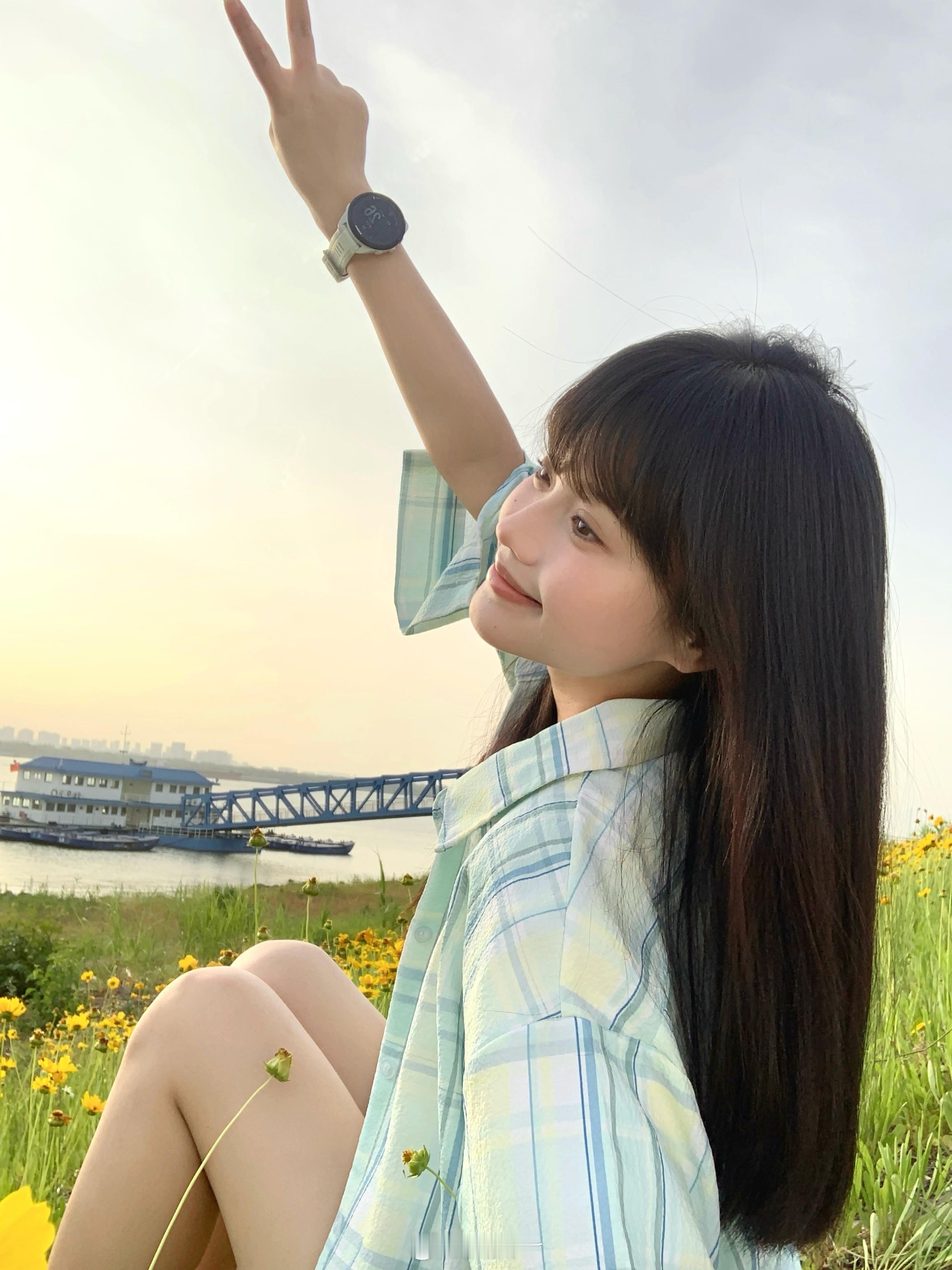 很美的日落🌼​​​