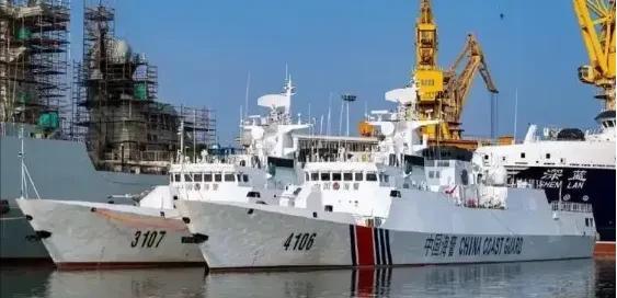 中国海军将每艘价格7亿元的056型护卫舰，转交给了中国“海警”，等于甩掉了一个“