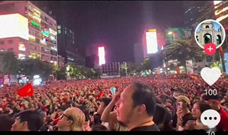 晚安，越南。中国U233-0赢下比赛，可街头却安静得出奇。补时打进第三球时，河