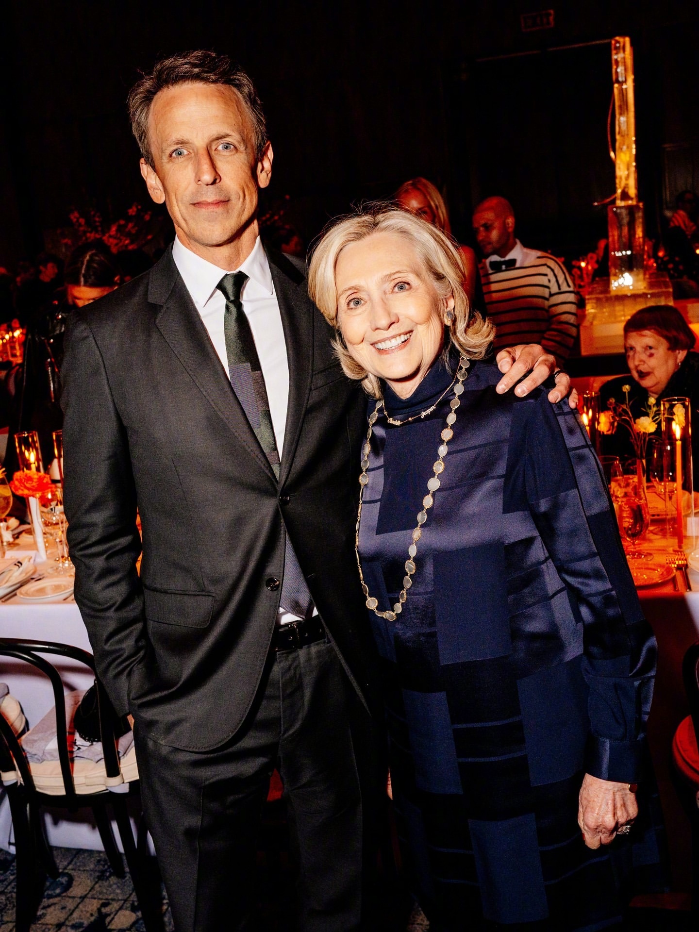 希拉里HillaryClinton、OliviaWilde、出席EmmaS