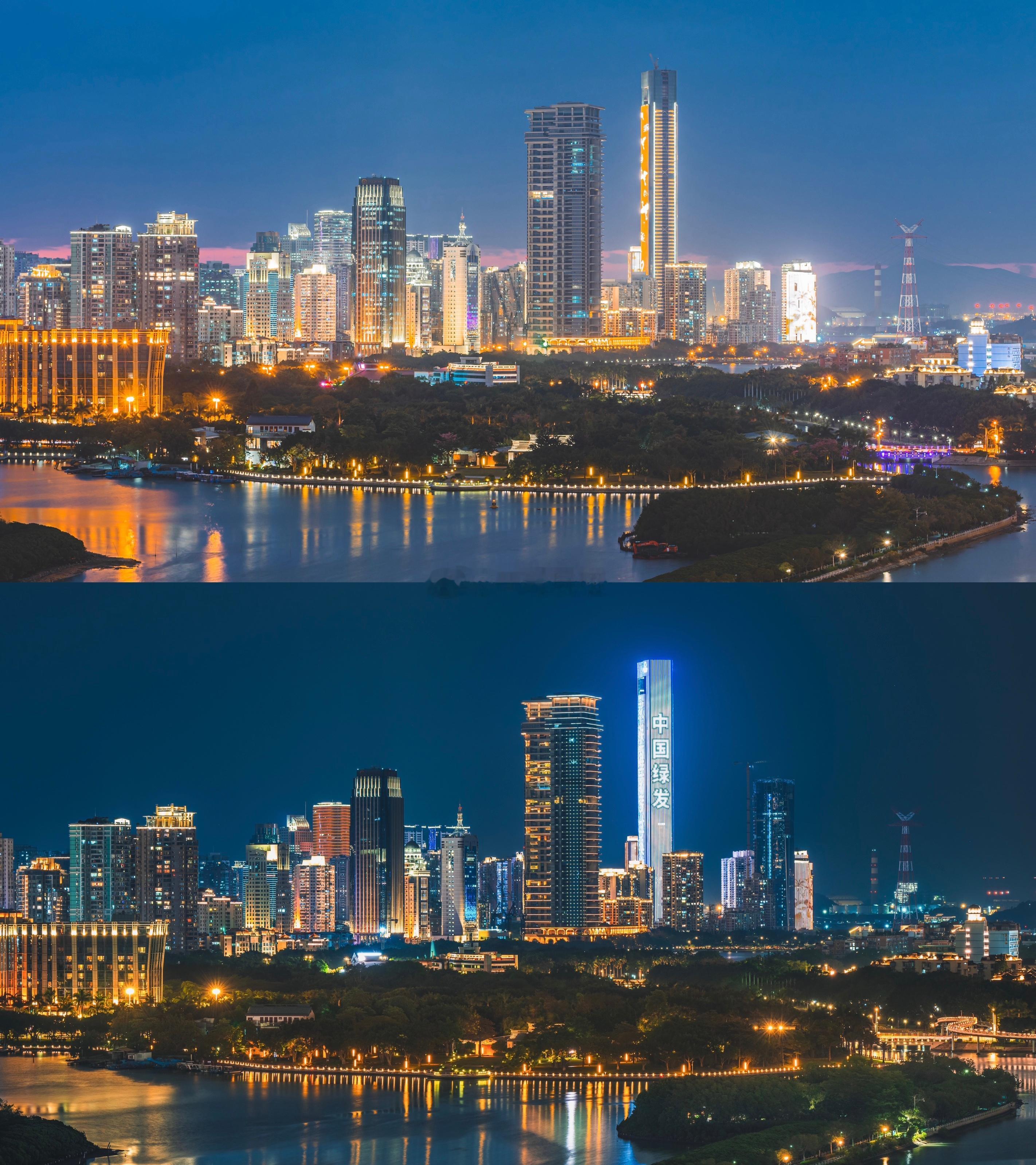 厦门城建时隔近五年，有所变化的筼筜灯火（一）