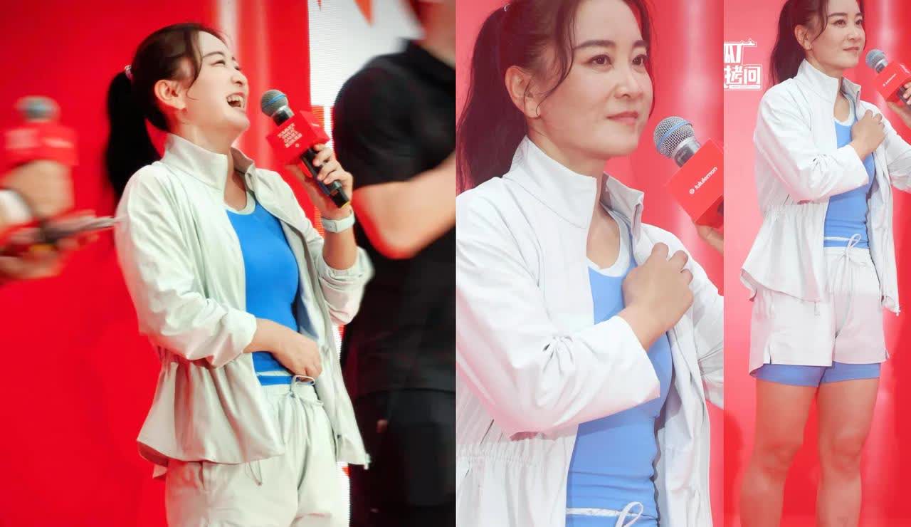 对不起，贾玲，我是真没法同情你。你都43岁了，出席活动还