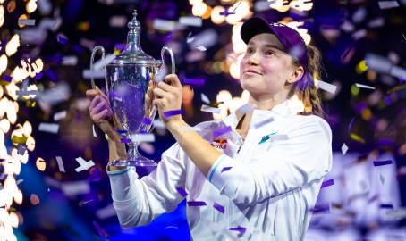 利雅得🏆澳网🏆印第安维尔斯❓自去年11月以来，莱巴金娜先后打进三项高级