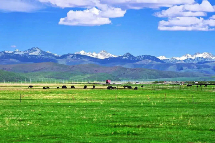 四川·若尔盖，素有“云端天堂”之称，宛如一块镶嵌在川西北边界上瑰丽夺目的绿宝石。