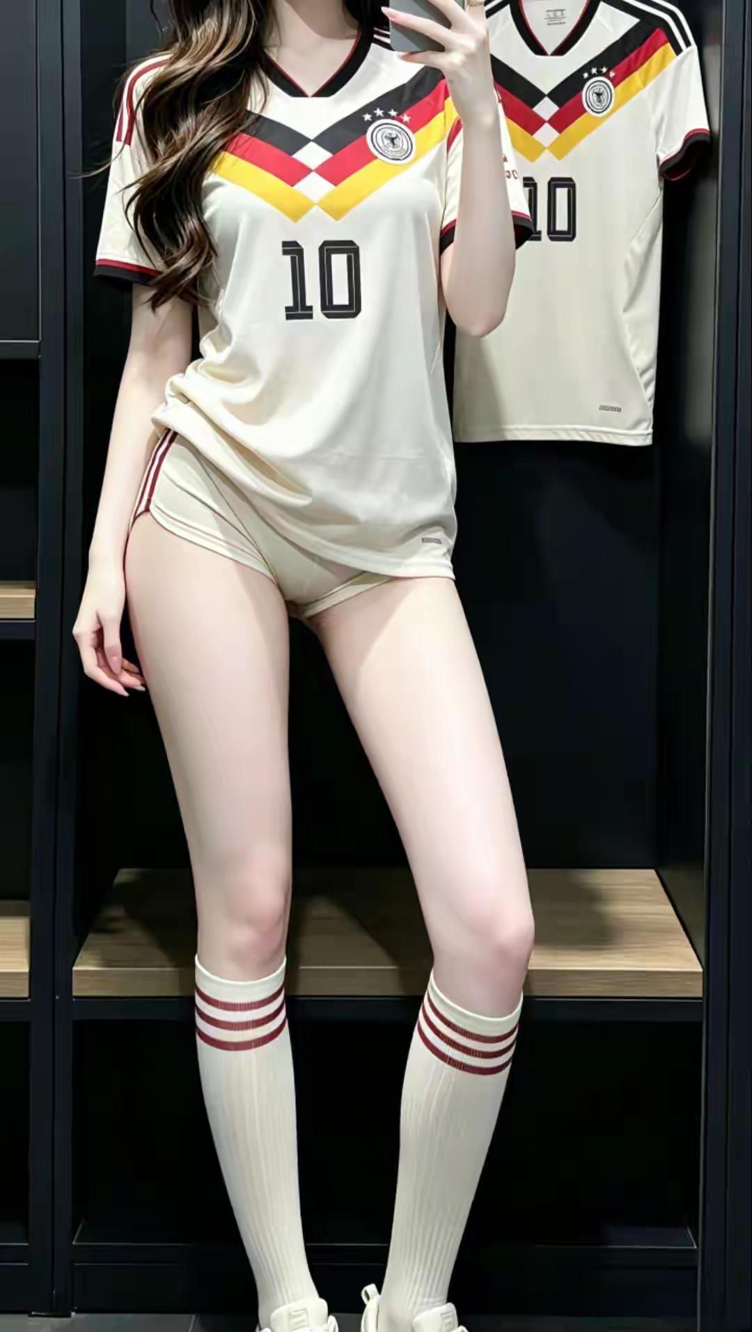 该说不说，这个妹子虽然看不到脸，但绝对是个大美女，肯定没跑！世界杯上出美女啊