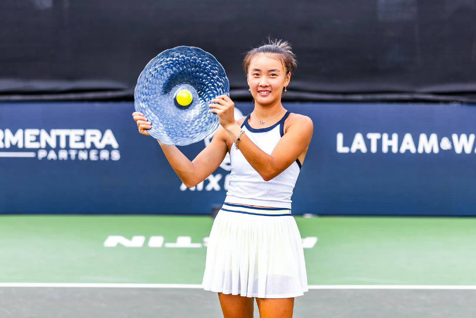 WTA250奥斯汀站正赛签表👀👉卫冕冠军袁悦位列4号种子，首轮对阵比勒尔。