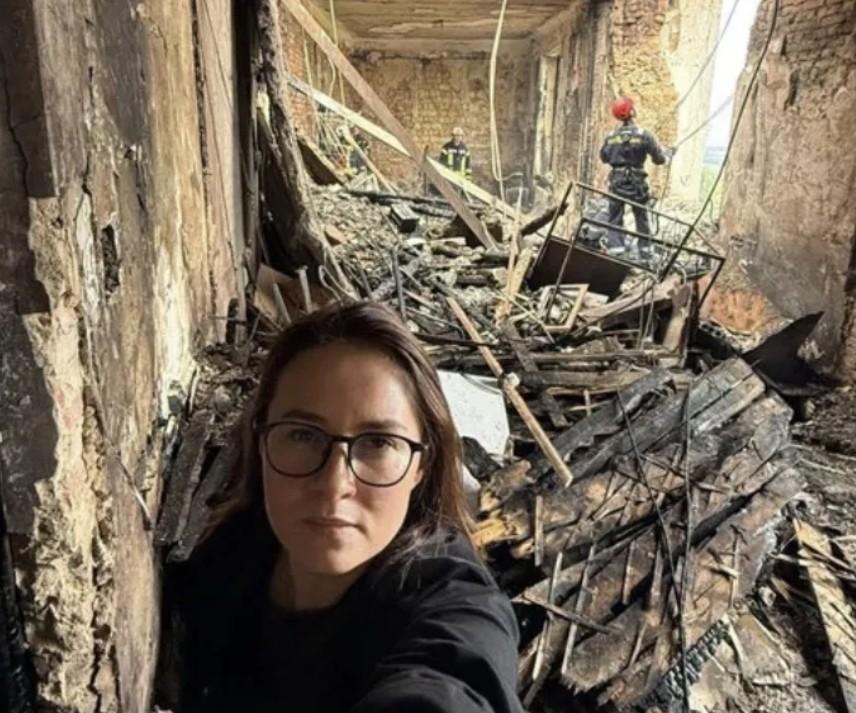 据乌克兰媒体今天报道，依据对击中乌克兰政府大楼弹性残骸的分析，它并不是一架“天竺