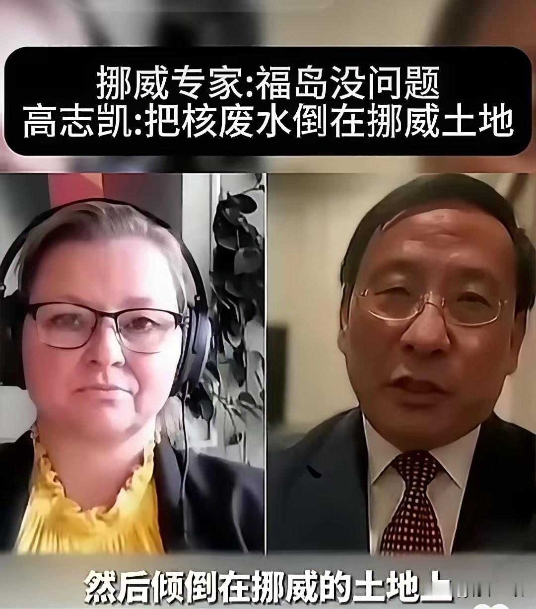 外国专家的双标由来已久，无耻。​高志凯的霸气回怼，解气！挪威专家对着镜头轻