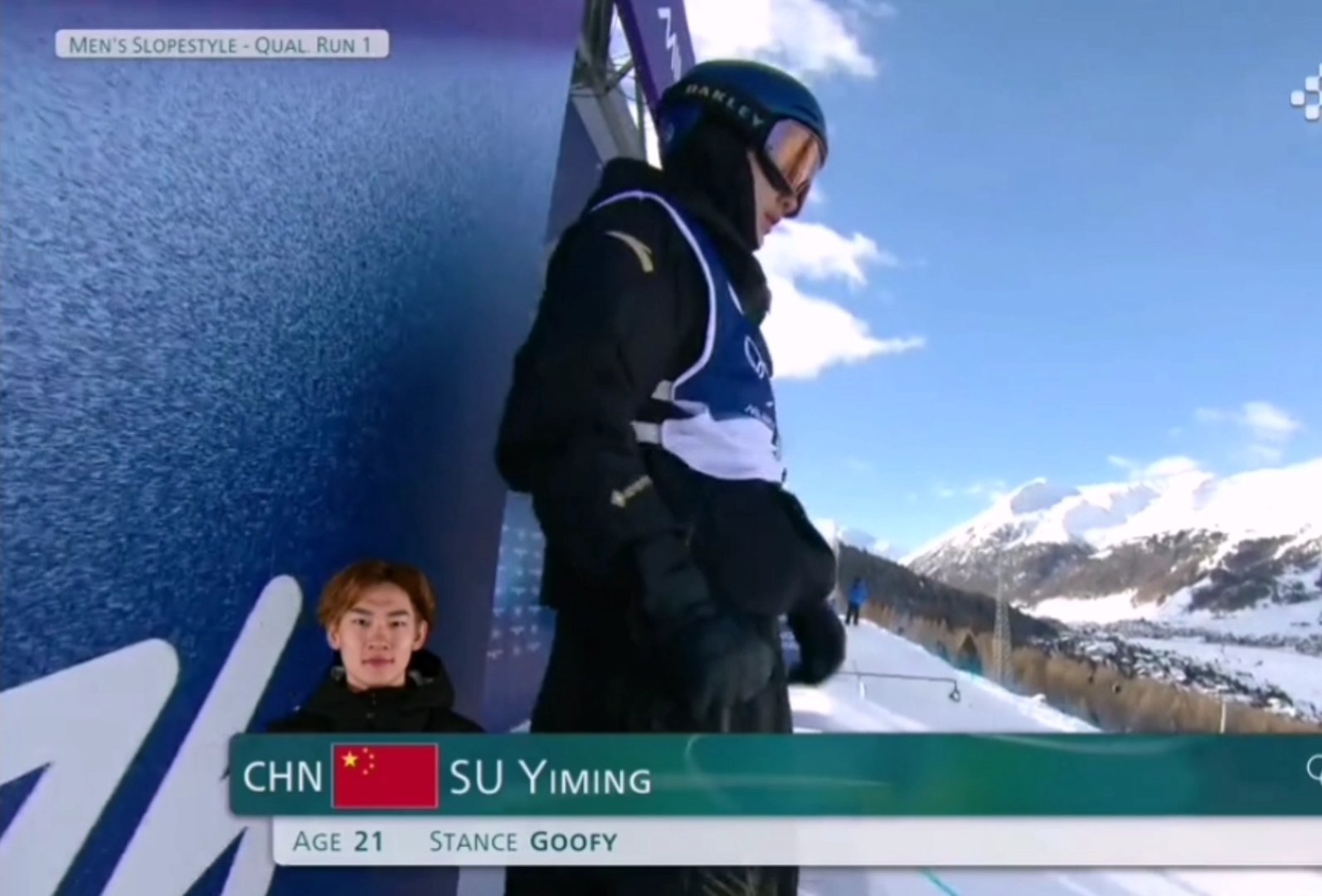 苏翊鸣镜头比心赛场上霸气全开，镜头前温柔比心！这颗心直接送到大家心坎里，继续为