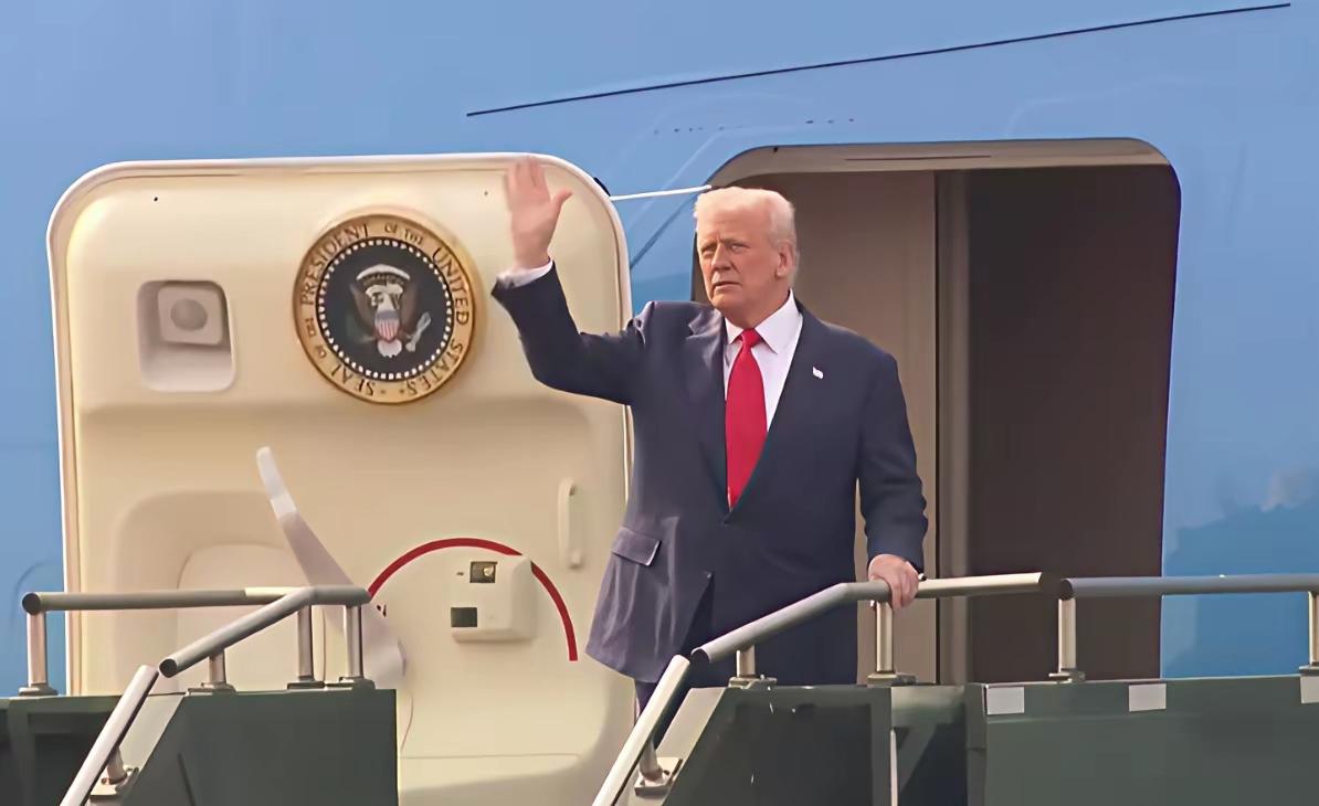 【特朗普一路护驾,把中方送上车才离开,向全球宣告中国实力和地位】特朗普看人下菜