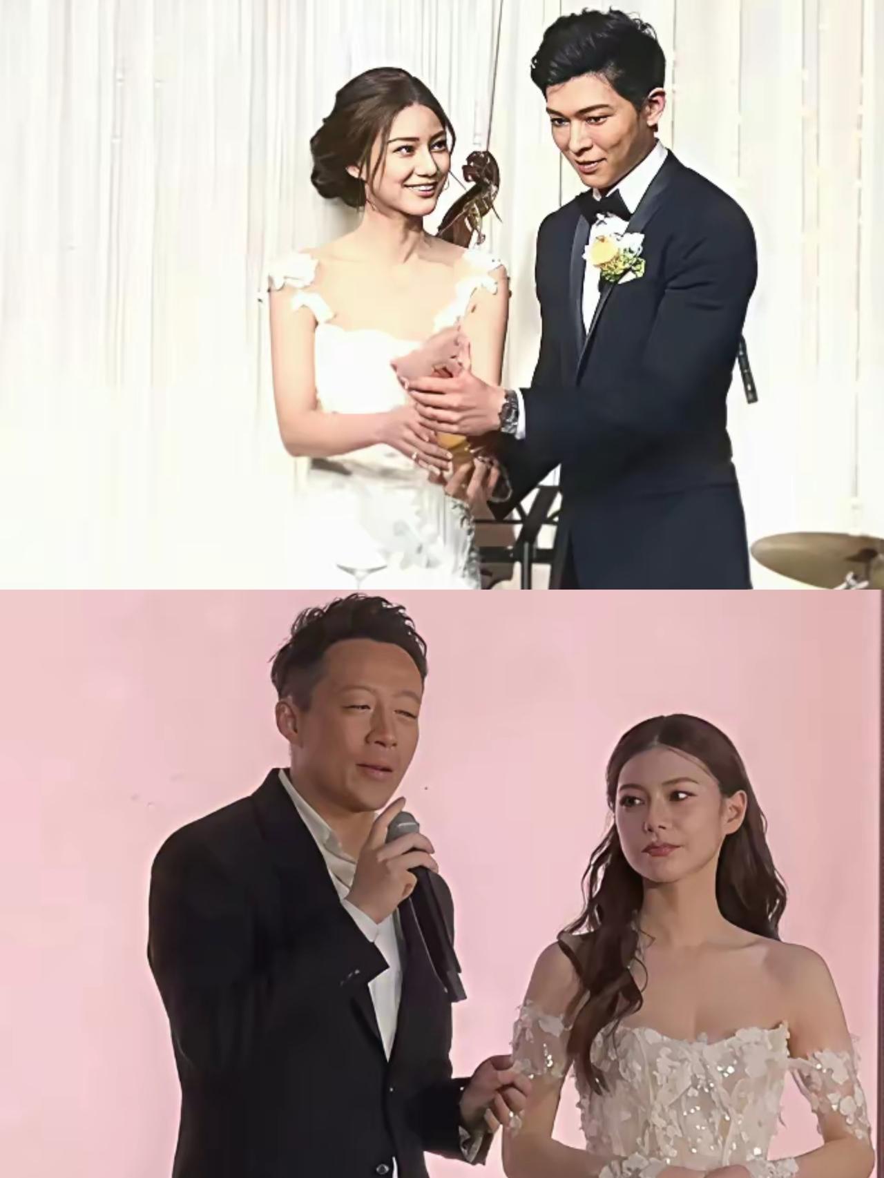 在自己第二段婚姻的婚礼上，汪小菲和马筱梅眼里的光似乎都消失了。当年马筱梅和前
