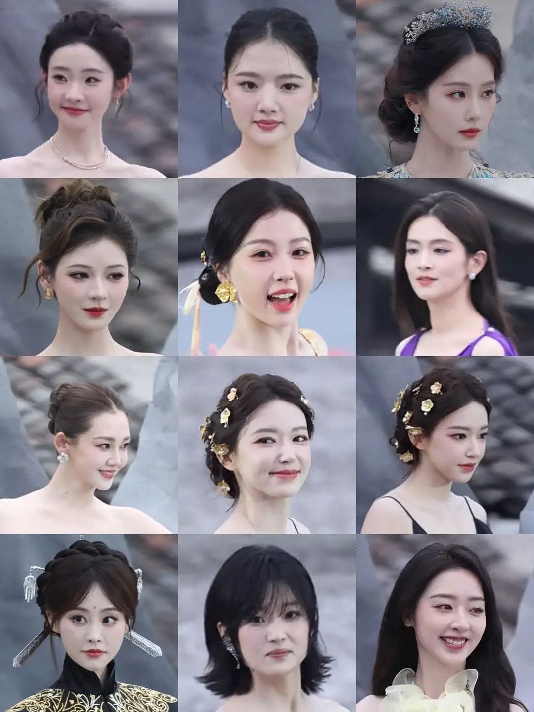 🍠之夜redgala女星🌸生图怼脸比美，状态最好的竟然是85花刘诗诗