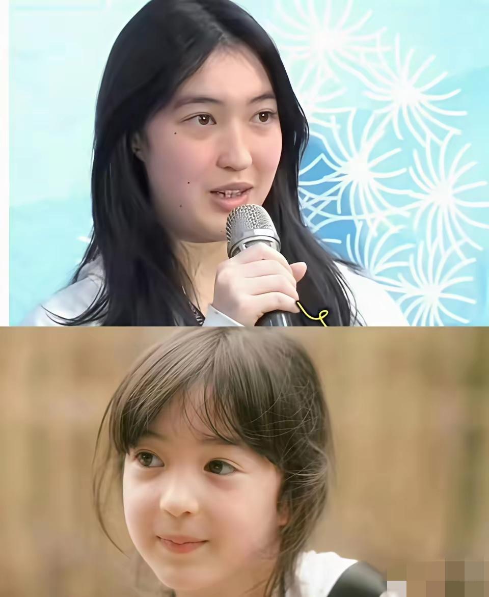 长得像妈了，没小时候精致漂亮。