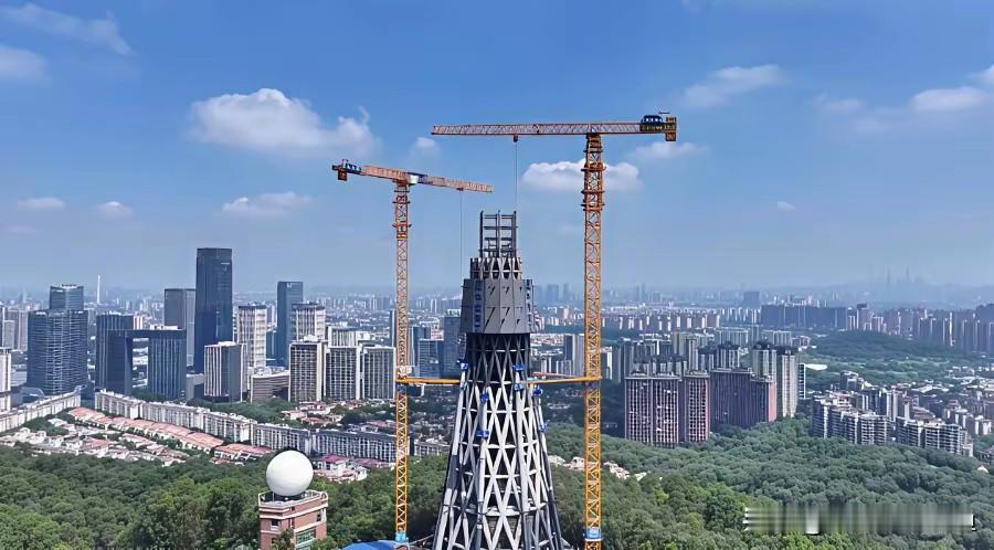 爆红全网！广州塔“分塔”强势崛起！2028年即将亮灯，广州再添城市新地标说