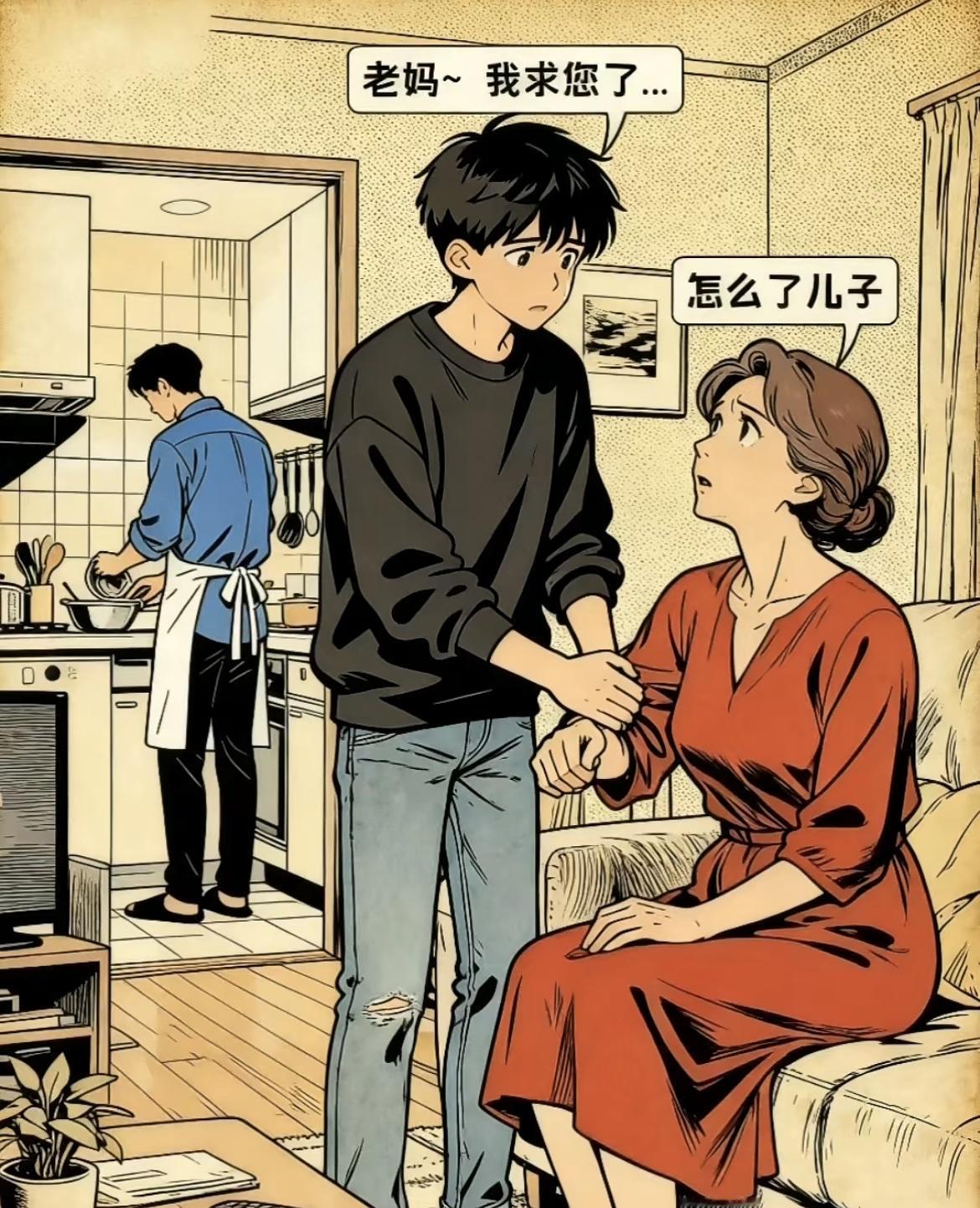 “你已经被你爸移出群聊了……”[呲牙笑][呲牙笑]