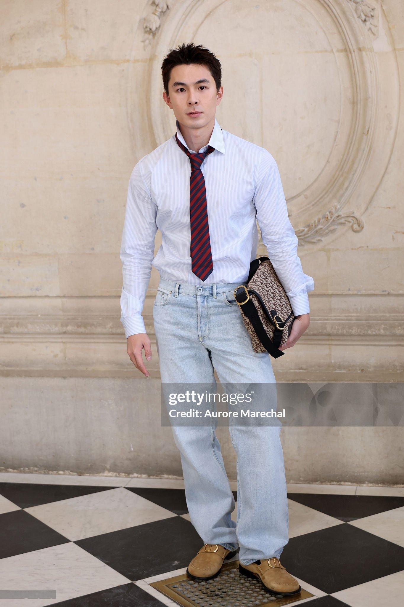 好红哦李马特，Prada、LV之后又亮相Dior，在一堆夺舍的艺人队