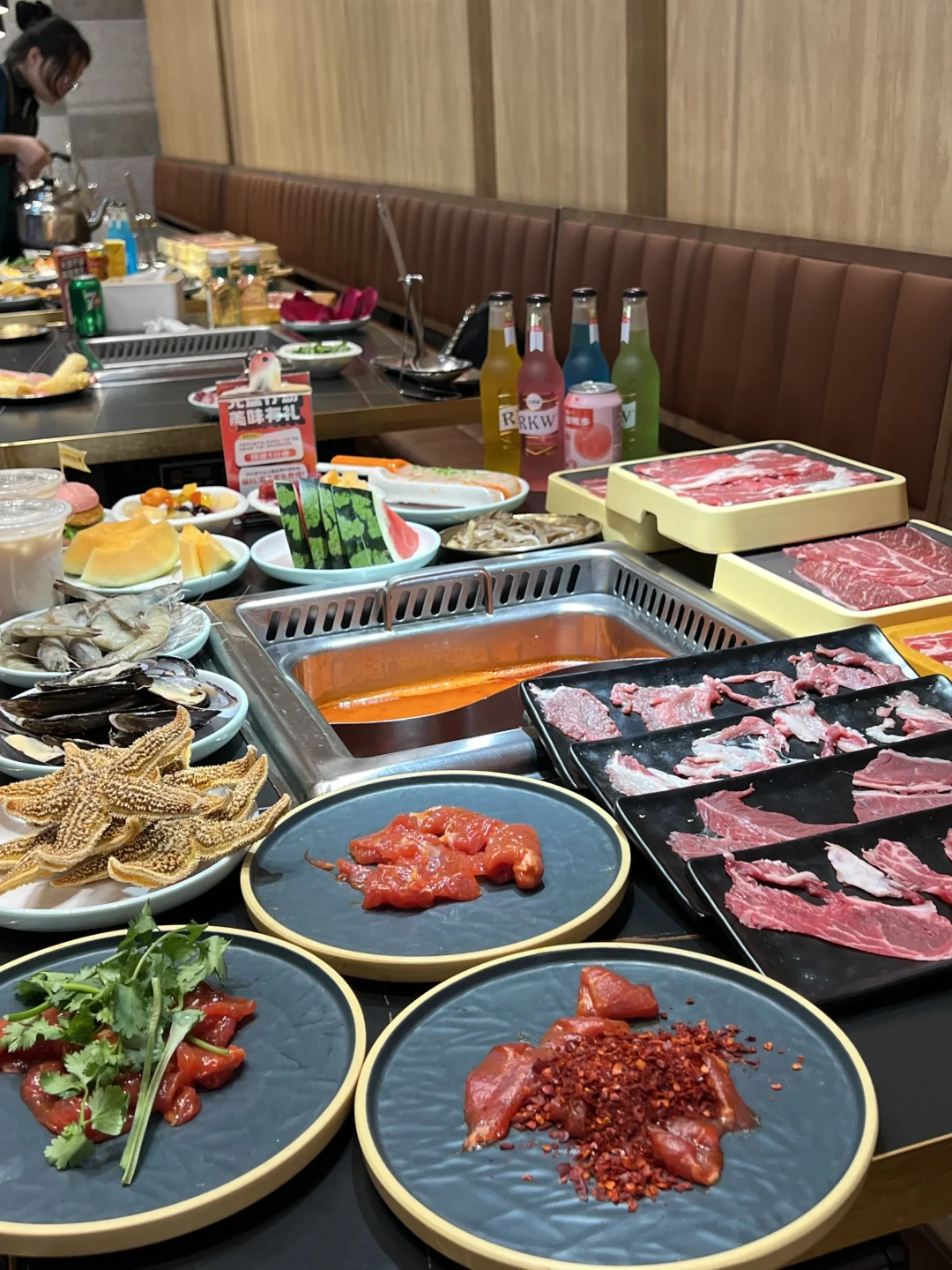西安宝藏清真自助 | 实现鲜切牛羊肉自由