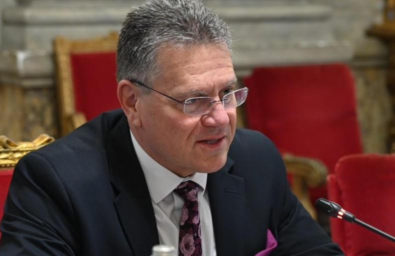 最新消息！欧盟公开表态了据路透社报道，欧盟委员会贸易和经济安全委员谢夫乔维