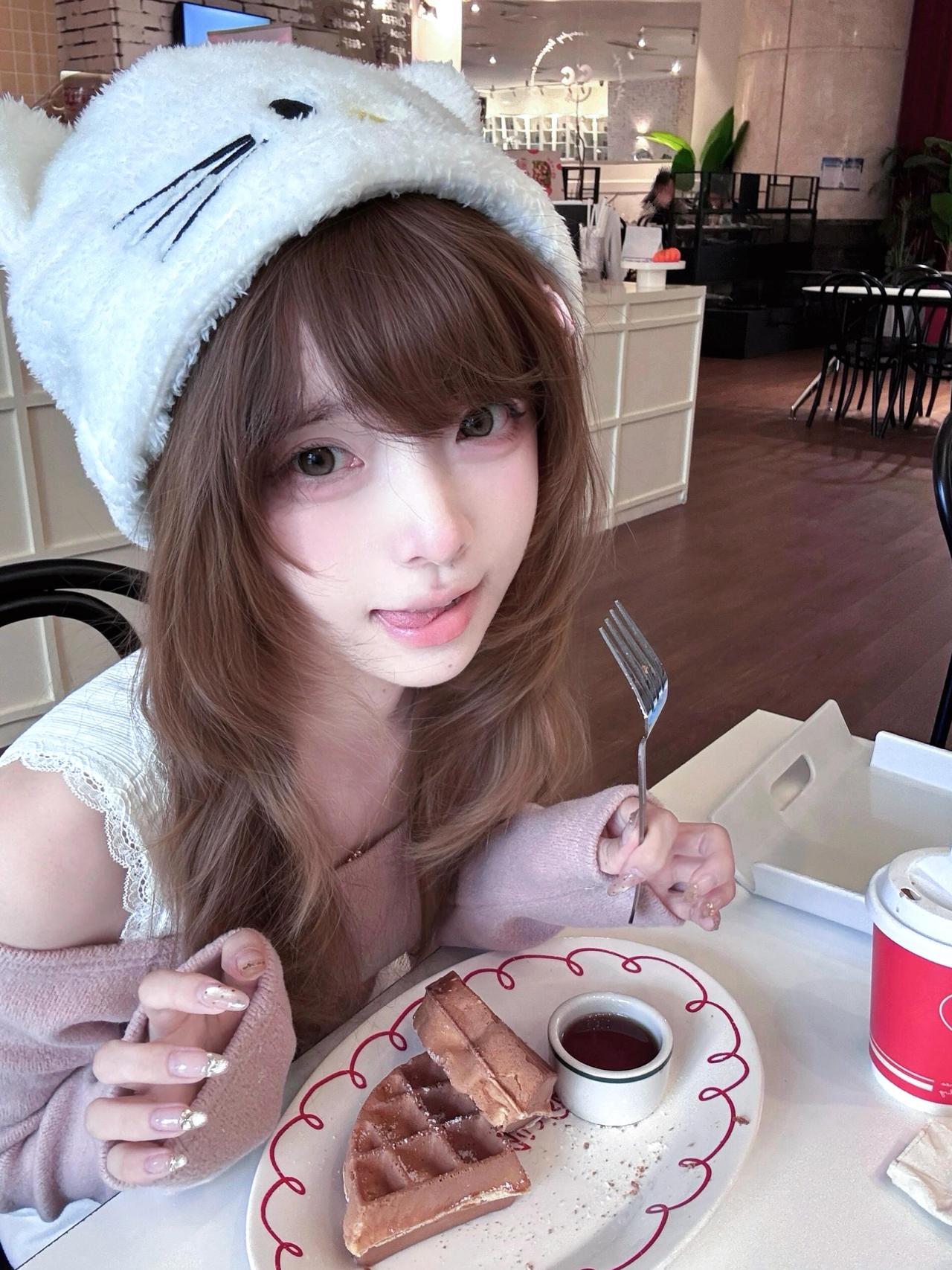 冬日生活打卡季🎀eatt!!🍴美味的华夫饼😋