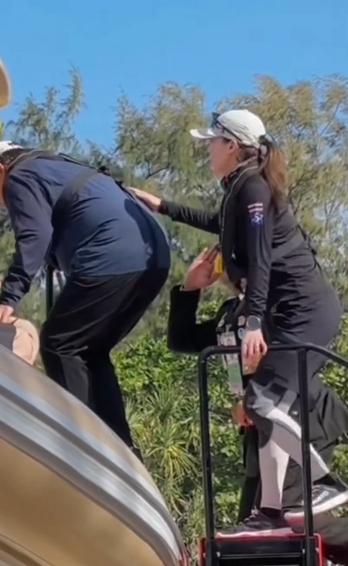 12月6日，苏提达王后继续去海上练习帆船，玛哈国王也过来为她加油了！大家都知道