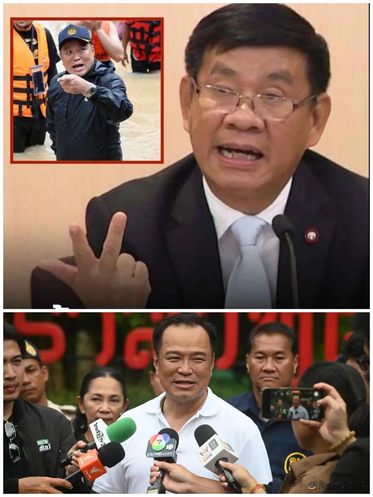 重磅消息泰国总理阿努廷再次遭受批评，再次遭受反对者呼吁辞去总理职务，为泰国南部