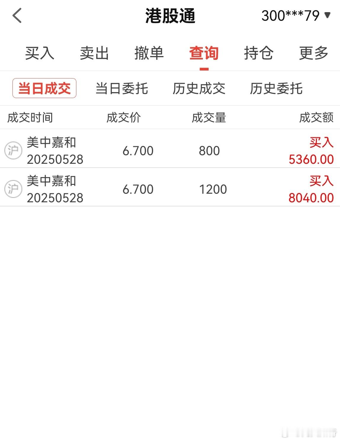 买了2000股港股通，直接亏400，这要是买2w股，岂不是直接亏4000？阿这！
