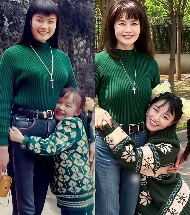 2026年母亲节，蓝盈莹晒出的这组照片，打了所有人一个措手不及。没有华丽的礼服