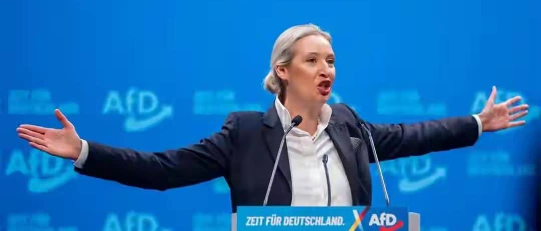 魏德尔真的赢麻了！德国亲俄政党一周内取得三大突破，默茨麻烦了