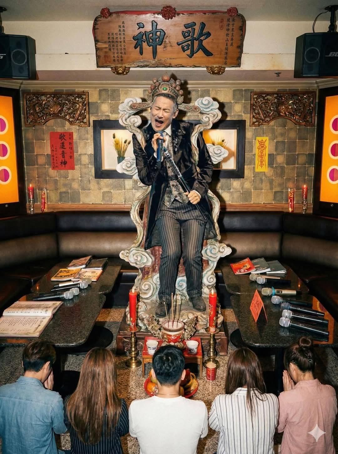 网友们，你们想当什么神？(图片由AI人工智能制作，仅供娱乐)