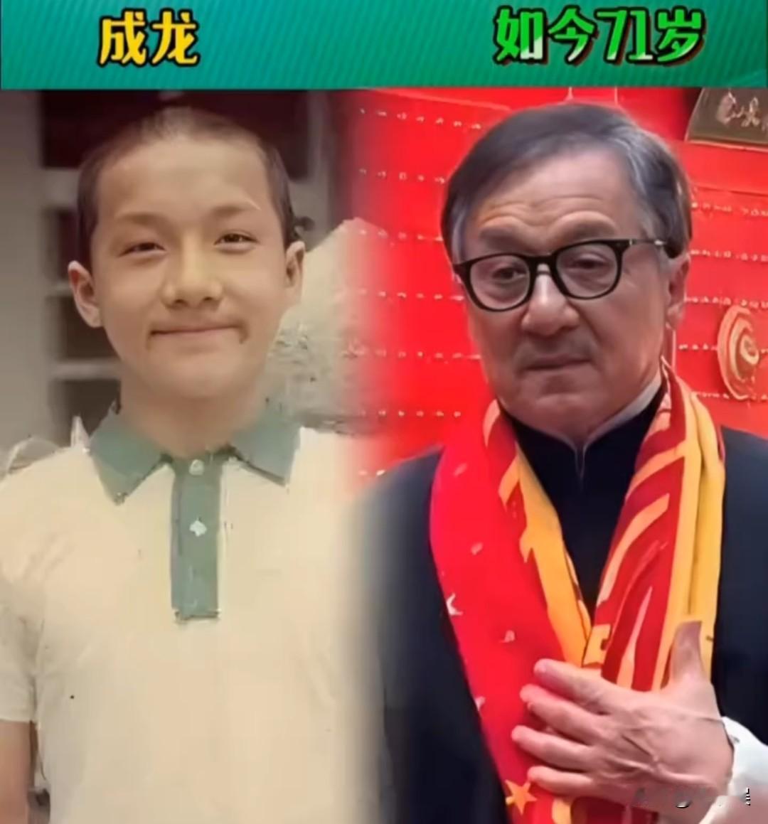 11位“功夫明星“童年照今昔对比演员功夫