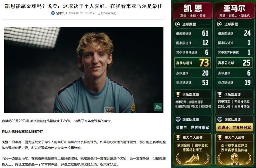 难怪凯恩拿不到金球奖，原来国家队有个胳膊肘往外拐的叛徒戈登！也怪不得英格兰大赛