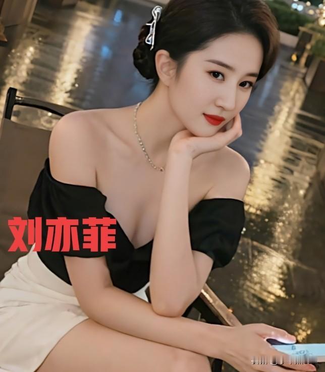 刘亦菲黑色套装惊艳绝伦气质优雅性格妩媚动人女明星气质女明星