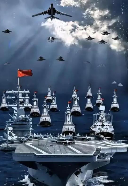 现在的韩国打不过中国，日本打不过中国，英国打不过中国，德国打不过中国，法国打不过