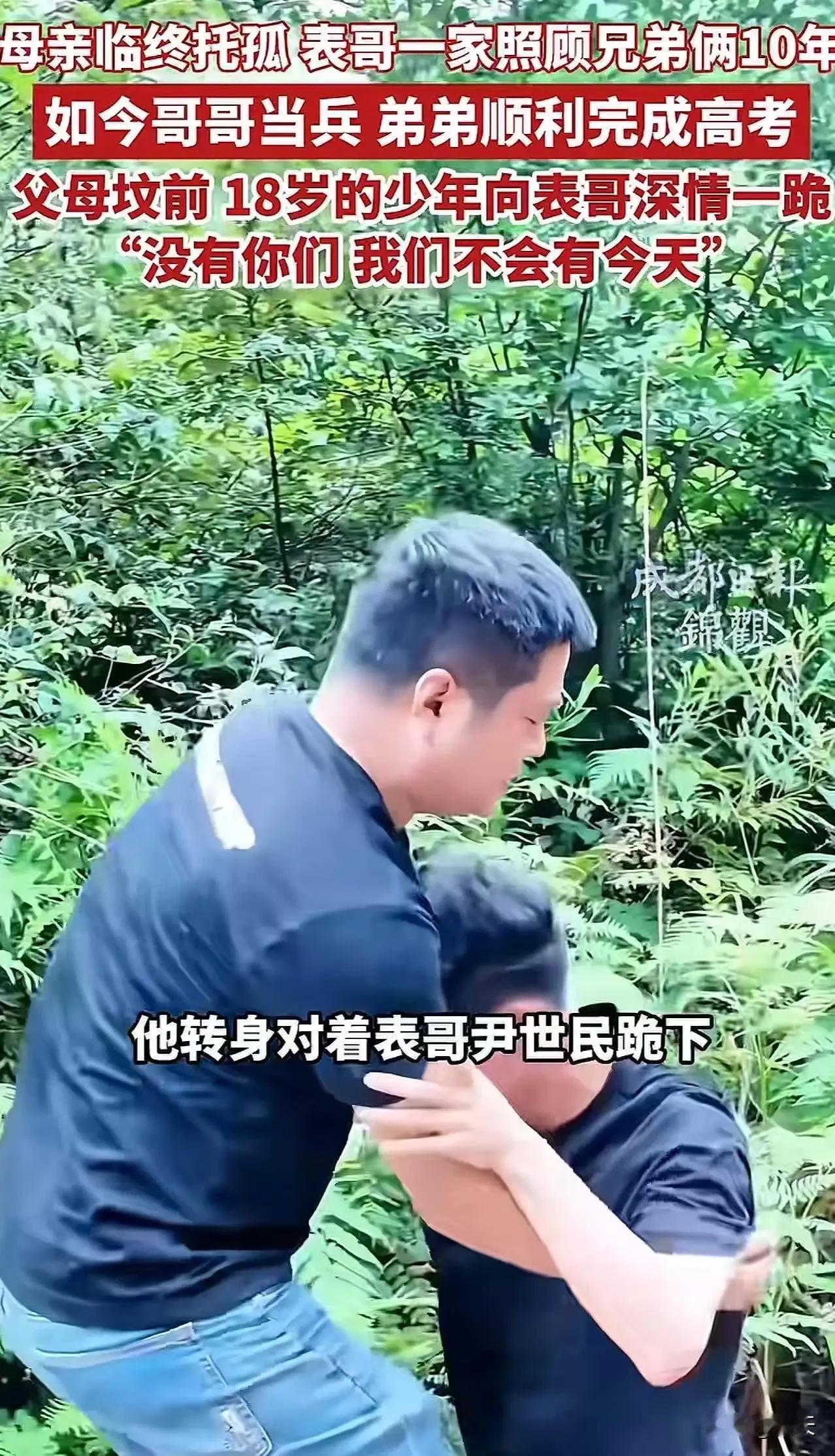 那个在父母坟前跪下的男孩，让无数人泪流满面最近，湖南这桩事刷屏了。一个男孩