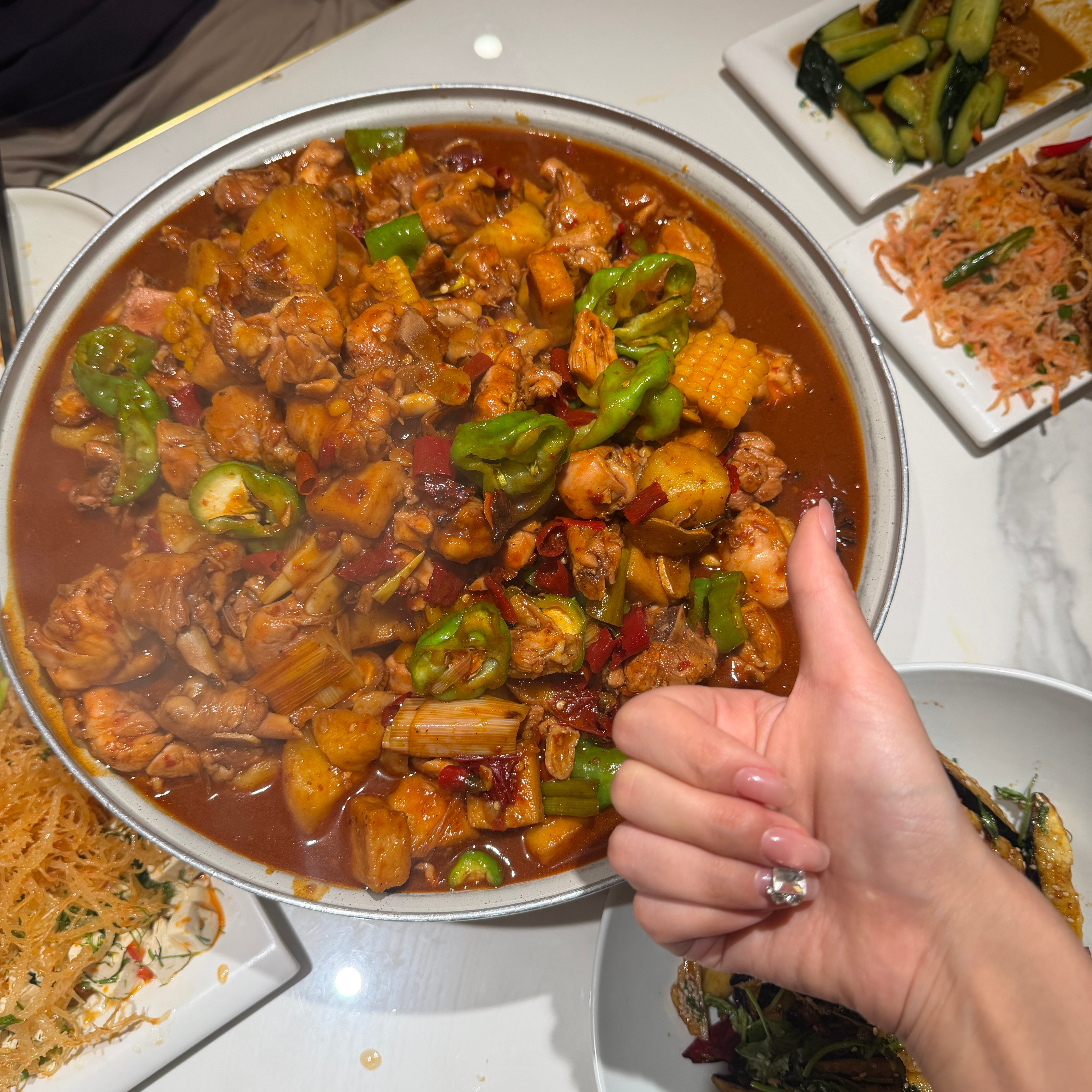 所有人！来郑州我都推荐商城路大盘鸡总店郑州