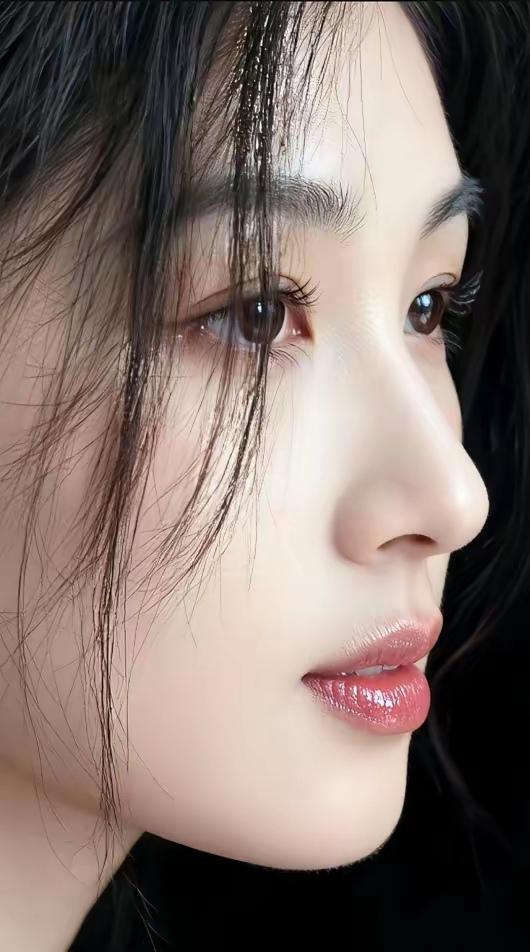 红妆映月影，美人如画来。