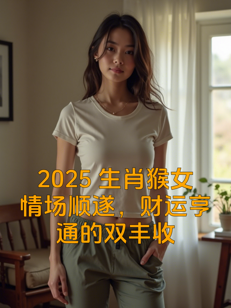 2025生肖猴女：情场顺遂，财运亨通的双丰收